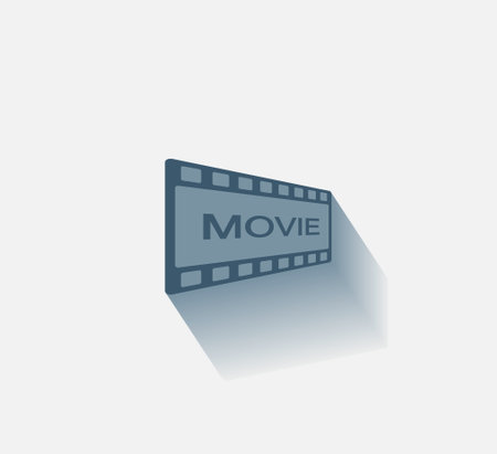 movie iconのイラスト素材