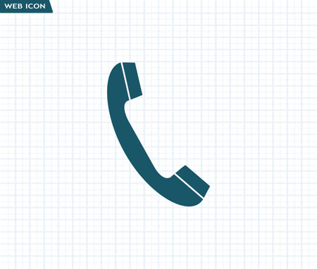 Phone vector icon. Phone illustration.のイラスト素材