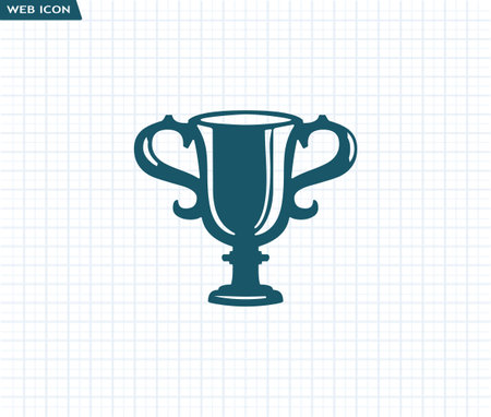 Vector winner cup iconのイラスト素材