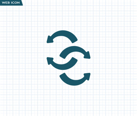 Vector arrow icon.Arrows flat design.のイラスト素材