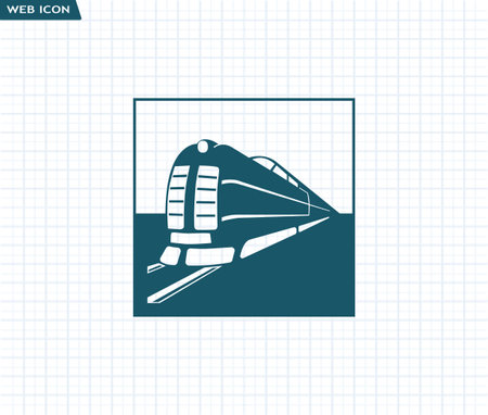 Train icon vector.のイラスト素材