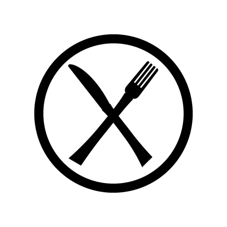 menu for the restaurant iconのイラスト素材