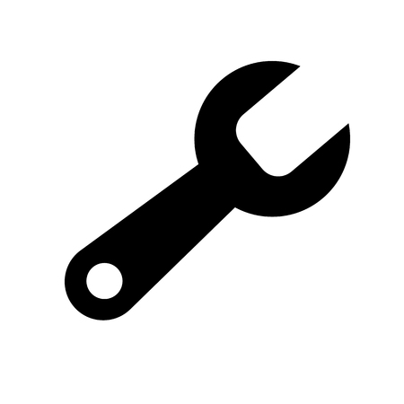 Repair icon on white background.の写真素材
