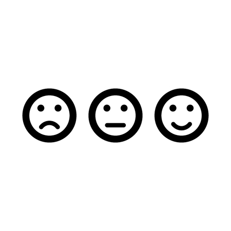 smile icon. vector icons modern styleのイラスト素材