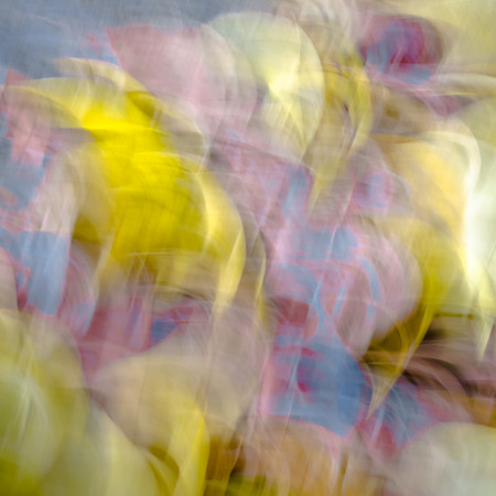 Colorful abstract movement pattern, vibrant textured backgroundの写真素材