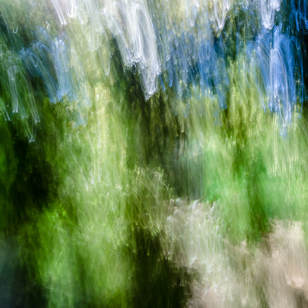 Colorful abstract movement pattern, vibrant textured backgroundの写真素材