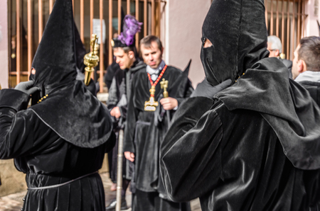 ZAMORA, SPAIN - MARCH 25, 2016: Traditional Spanish Holy Week (Semana Santa) procession on Holy...