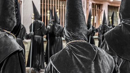ZAMORA, SPAIN - MARCH 25, 2016: Traditional Spanish Holy Week (Semana Santa) procession on Holy...