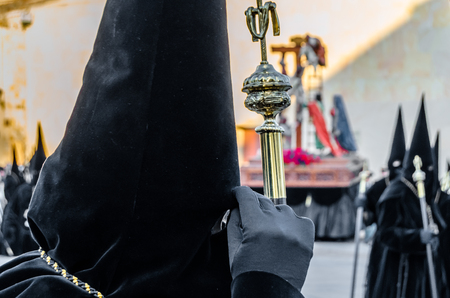 ZAMORA, SPAIN - MARCH 25, 2016: Traditional Spanish Holy Week (Semana Santa) procession on Holy...