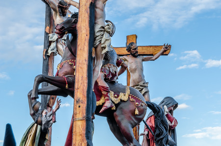 ZAMORA, SPAIN - MARCH 25, 2016: Traditional Spanish Holy Week (Semana Santa) procession on Holy...