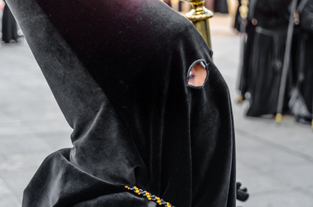 ZAMORA, SPAIN - MARCH 25, 2016: Traditional Spanish Holy Week (Semana Santa) procession on Holy...