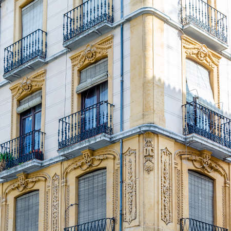 Architectural detail in Granada, Andalusia, southern Spainのeditorial素材