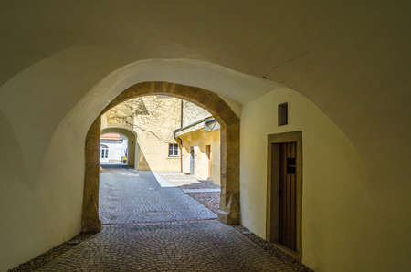 Architecture detail in the city of Graz, Styria, Austria
