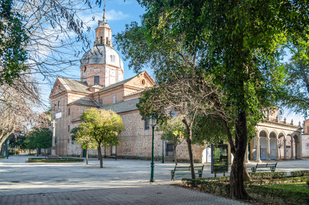 Nuestra Senora del Prado basilica in Talavera de la Reina, Toledo province, Castilla La Mancha, central Spainの写真素材