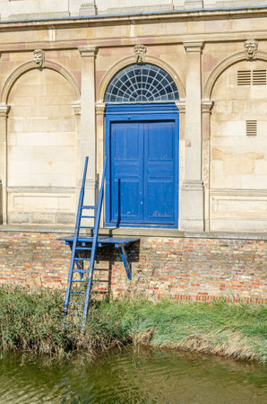 The King's Lynn Custom House, Norfolk, UK, one of the town's most iconic landmarks. It was designed by architect Henry Bell and built by Sir John Turner in 1683のeditorial素材