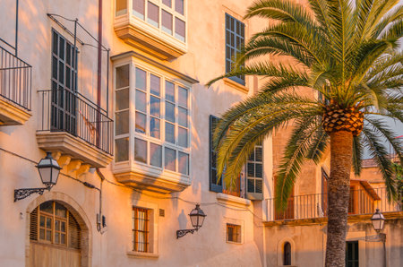 Architecture in the city of Palma, Mallorca, Balearic Islands, Spain
