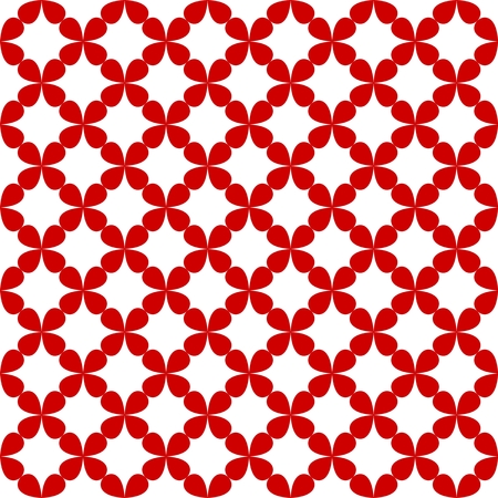 Red white pattern for printing on paper, paper_bag, packingの写真素材