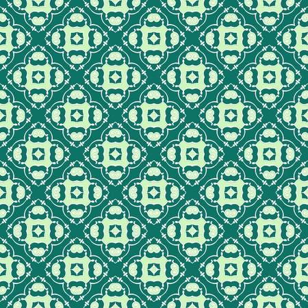 Green regular seamless pattern for print, creative graphic designの写真素材
