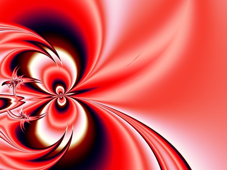 Red abstract fractal for creative graphic design.の写真素材