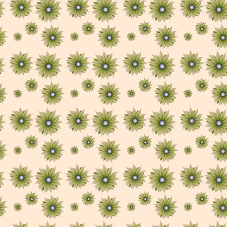 Seamless regular pattern with floral design.の写真素材