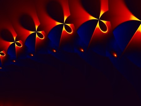 Dark fractal fantasy, digital artwork for creative graphic design.の写真素材