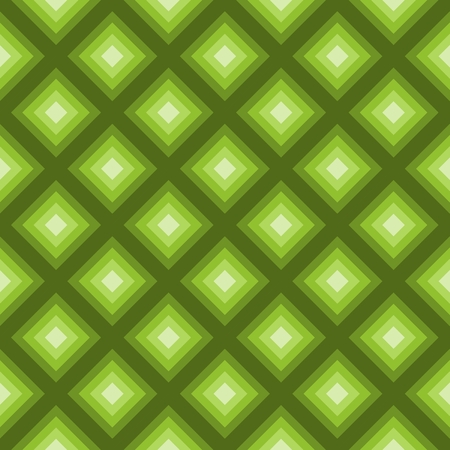 Accurate geometric pattern with green rhombus.の写真素材