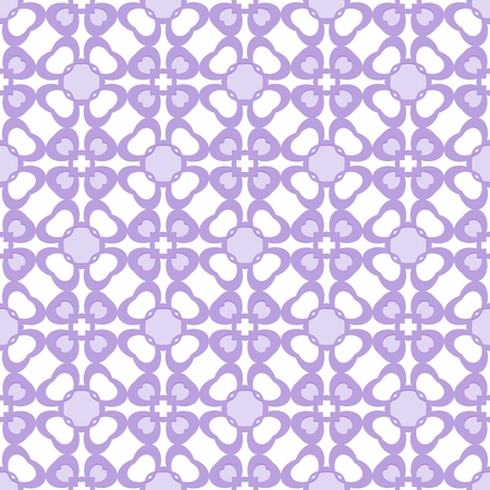 Seamless geometric pattern abstract with floral design.の写真素材