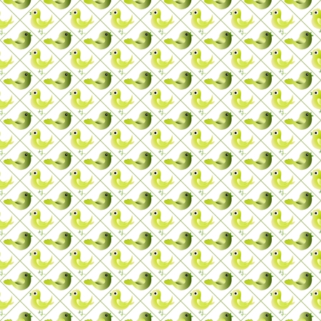 Seamless background with colorful happy birds.の写真素材