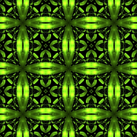 Metallic color regular seamless pattern.  Metal foil with pattern.の写真素材