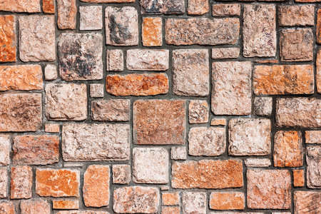 Old brick wall texture for backgroundの写真素材