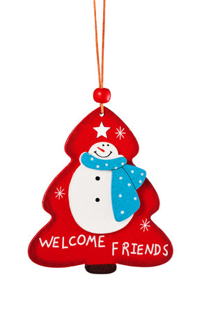 Christmas tree ornament, holiday winter decorationの写真素材
