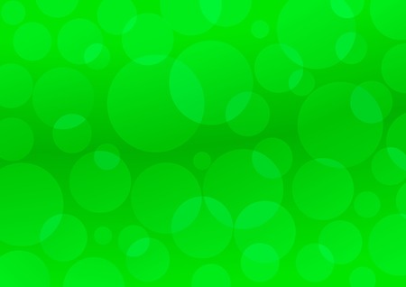 Green circles. Abstract green backgroundのイラスト素材