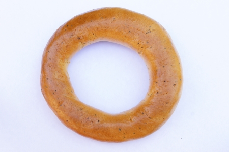 Russian round loaf with a hole in the middle is called a bagel