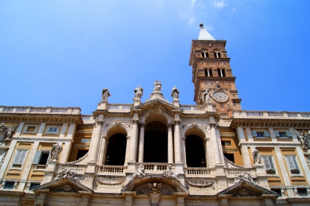 The Roman church of Santa Maria Maggioreの写真素材