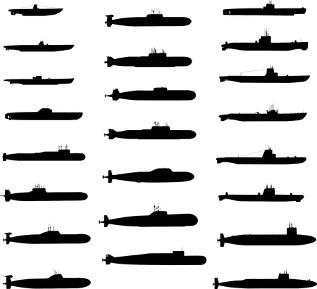 Submarinesのイラスト素材