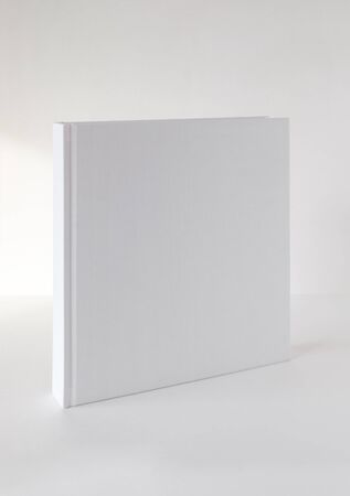 Cover for a blank book in square format. Template for design.の写真素材