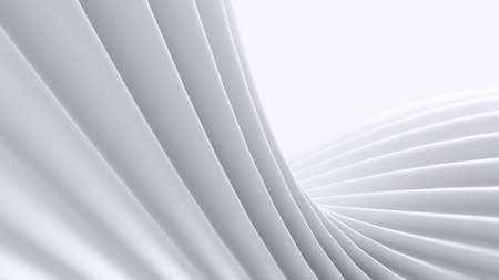 Creative shapes conceptual background. Abstract architectural wallpaper.の写真素材