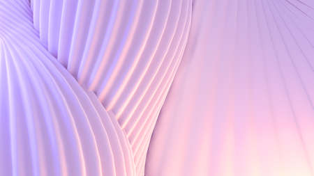 Creative shapes conceptual background. Abstract architectural wallpaperの写真素材