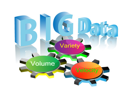 Concept of Big Dataのイラスト素材