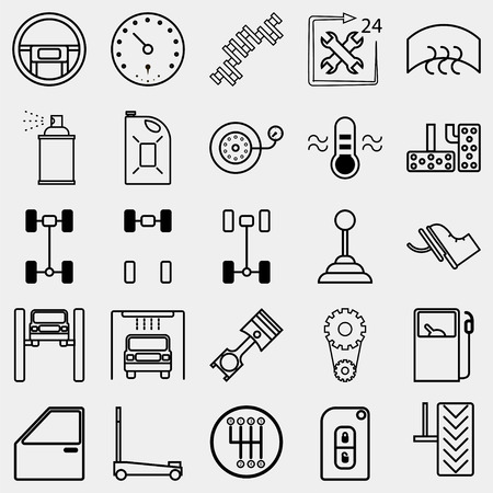 Icon Set, vtctor illustrationのイラスト素材