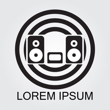 Modern abstract vector element design. Best for identity and logotypes. Simple shape.のイラスト素材