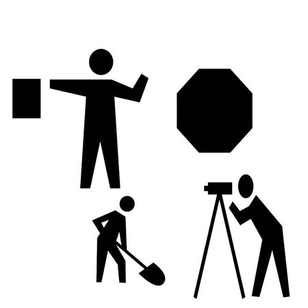 Road Construction Illustration