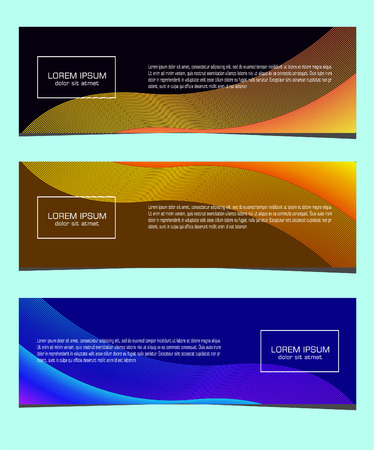 Design Banner. Abstract Background. Modern Web Templateのイラスト素材