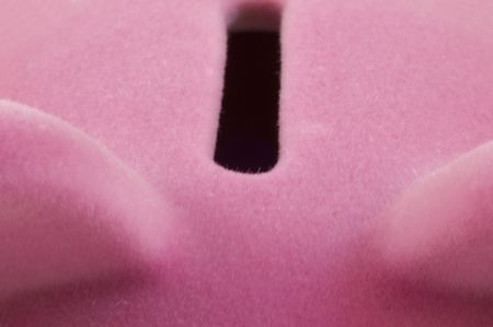 Piggy bank in closeupの写真素材