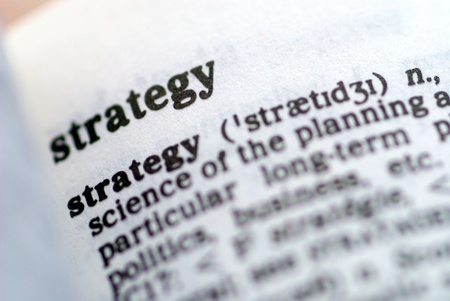 Part of a series of strategy based wordsの写真素材