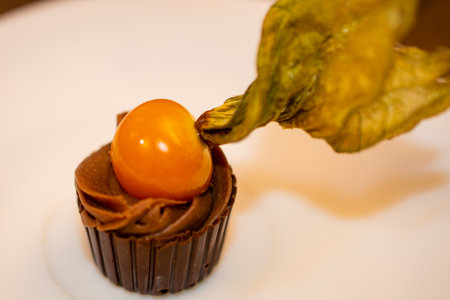 Fine sweets for wedding party.の写真素材