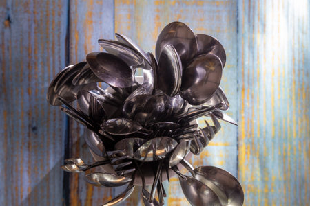 Spoon on the table