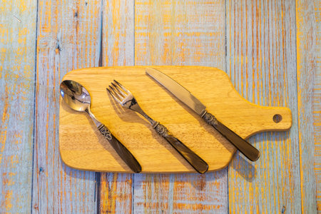 Spoon on the table