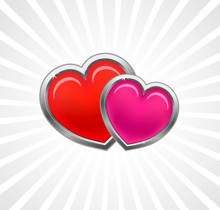 valentines backgroundのイラスト素材