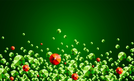 luxury background with emerald and rubyのイラスト素材